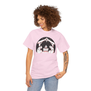 Three Wise Members Unisex Heavy Cotton Tee