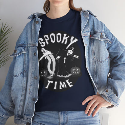 Spooky Time Unisex Heavy Cotton Tee