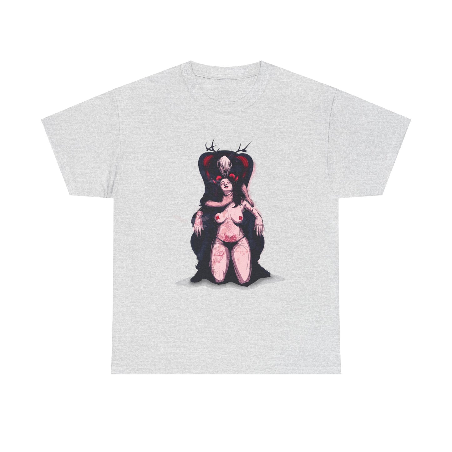 Deer Daddy Series 7: Daddy v Demoni  Unisex Heavy Cotton Tee