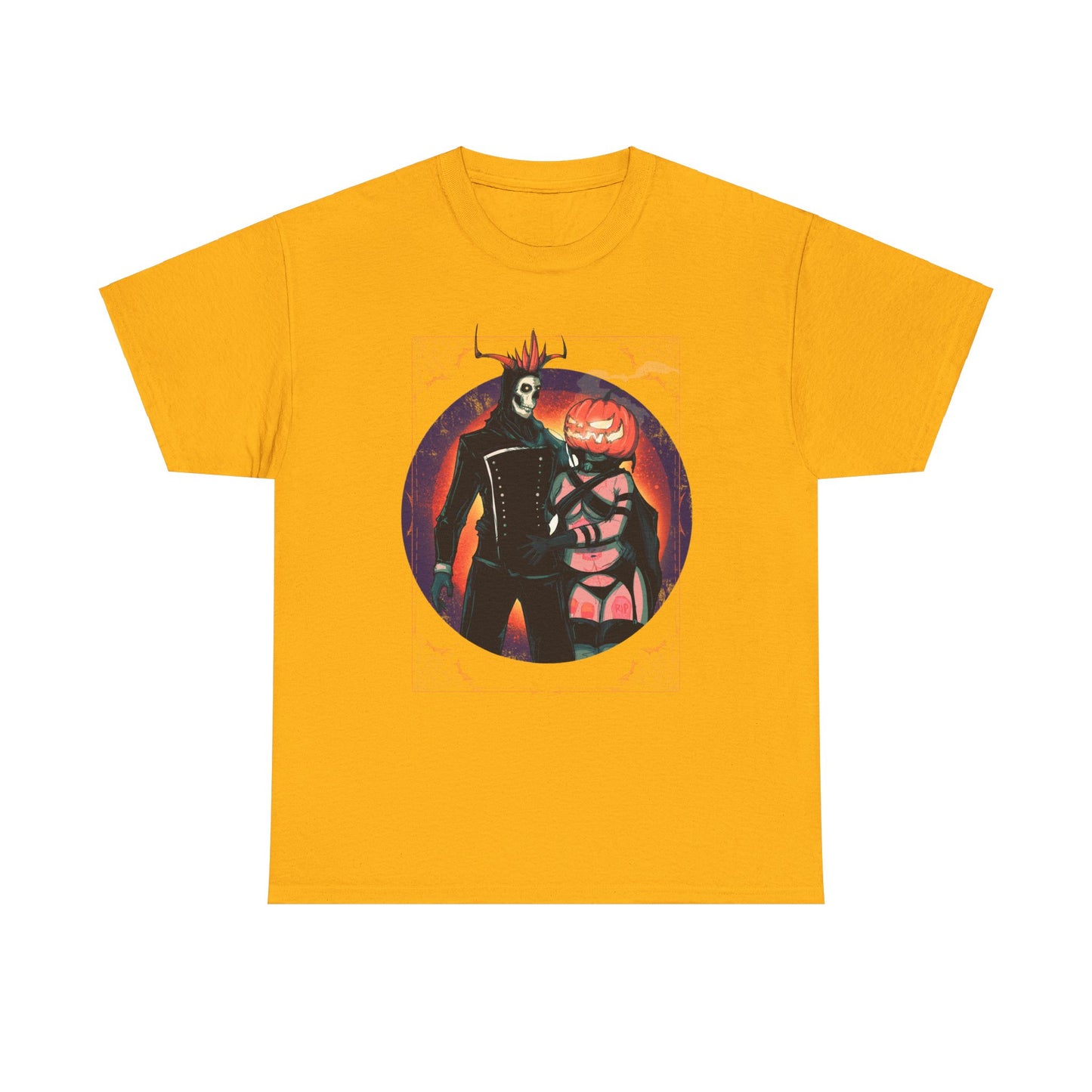 Pumpkin King & Queen Unisex Heavy Cotton Tee