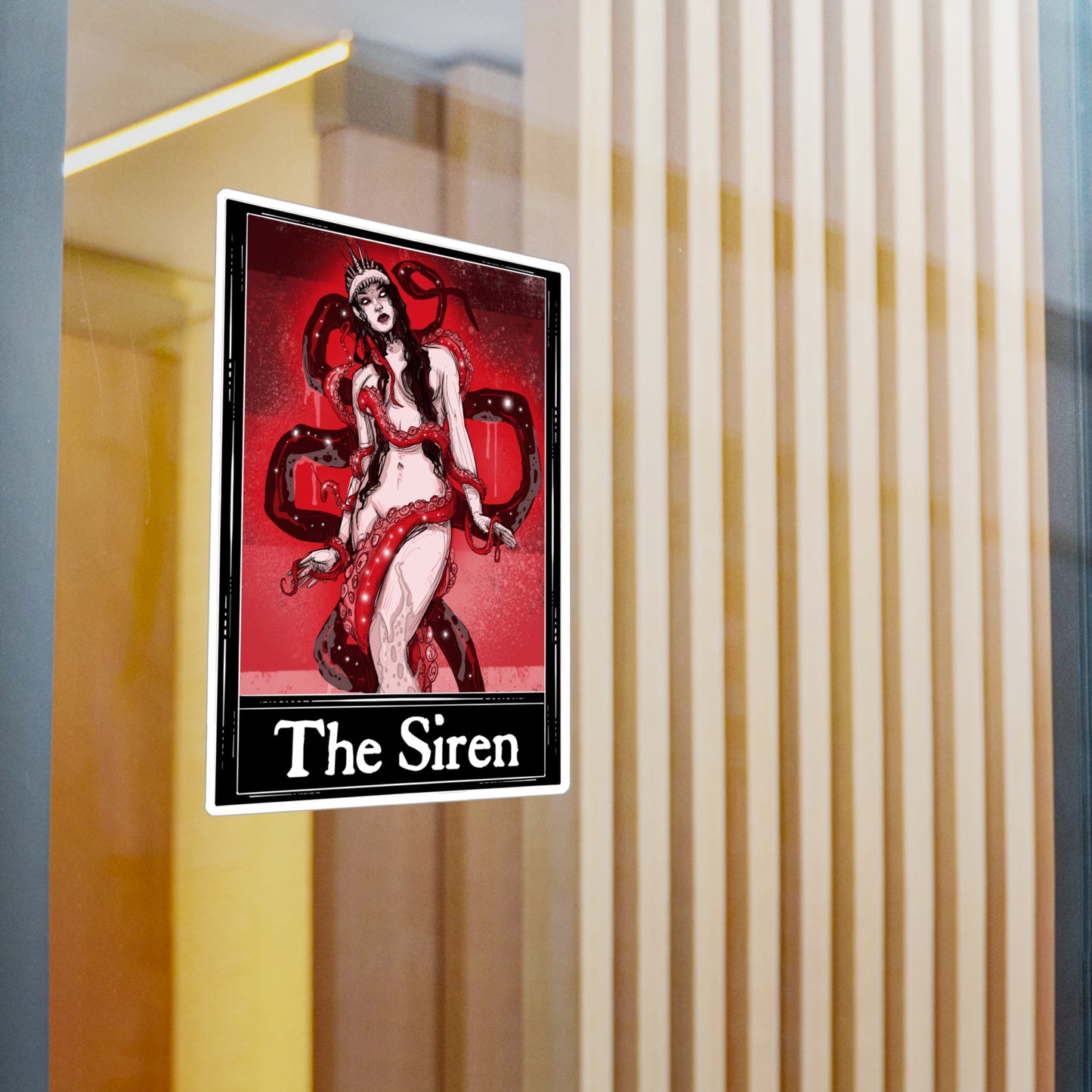 The Siren Tarot Kiss-Cut Vinyl Decal