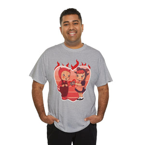 Love Is Hell Unisex Heavy Cotton Tee