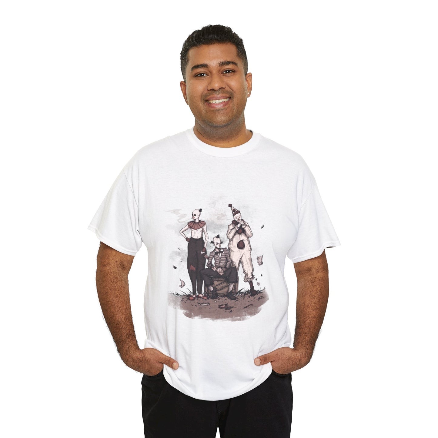 Retro Circus Unisex Heavy Cotton Tee