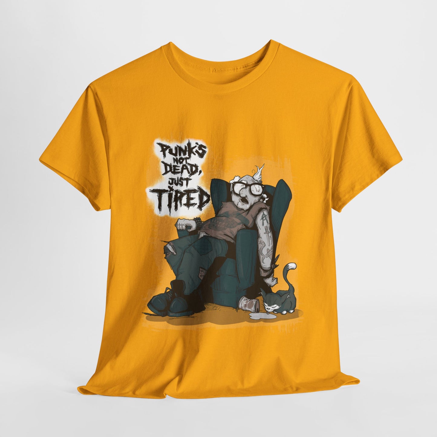 Old Punk Unisex Heavy Cotton Tee