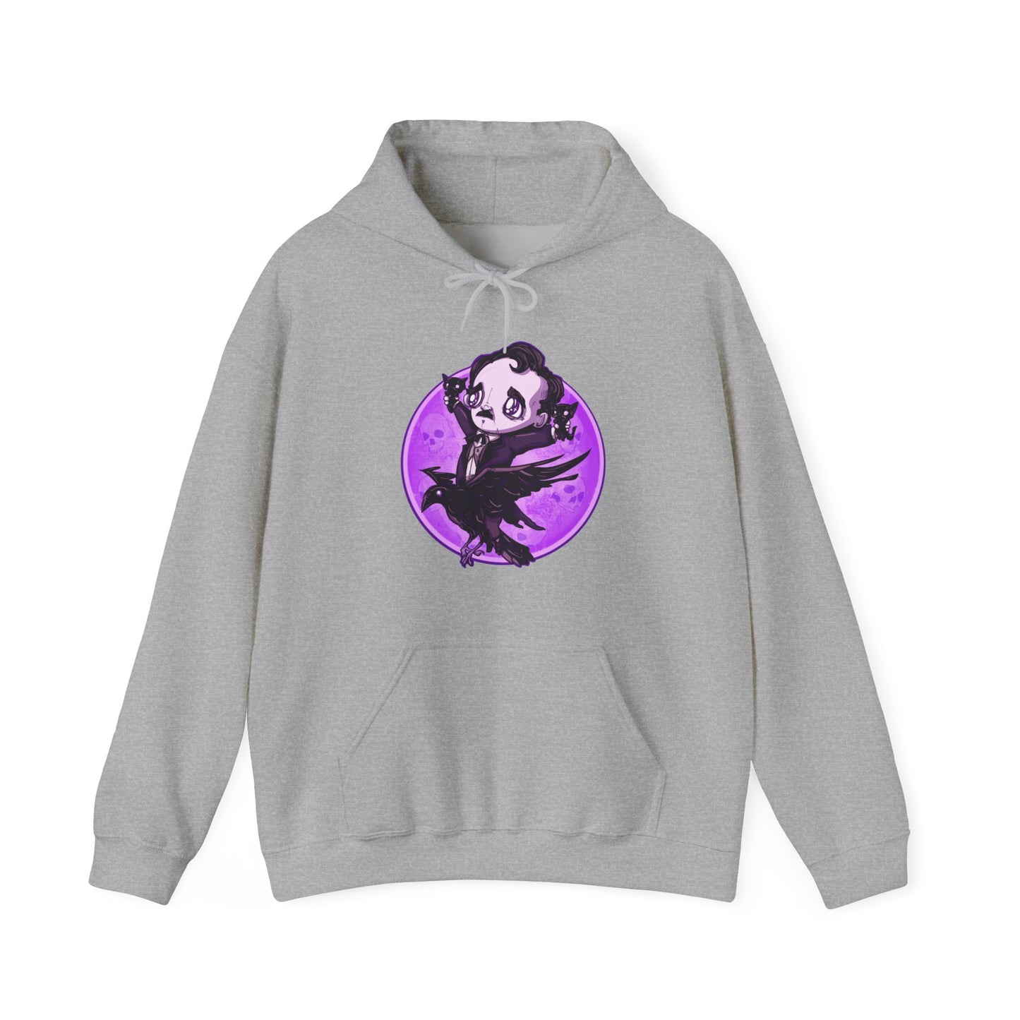 Poe Is Coming Unisex Heavy Blend Hooded Sweatshirt