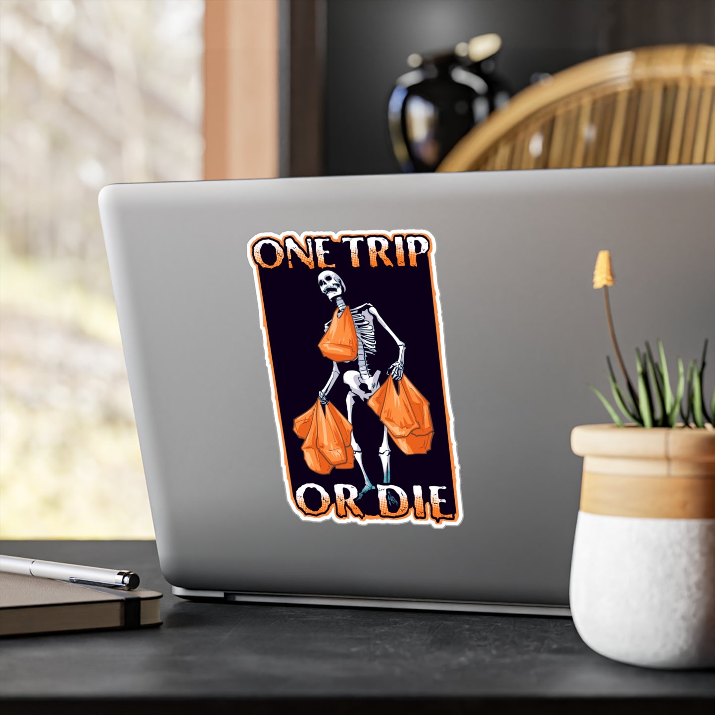 No Grocery Left Behind Kiss-Cut Vinyl Decal