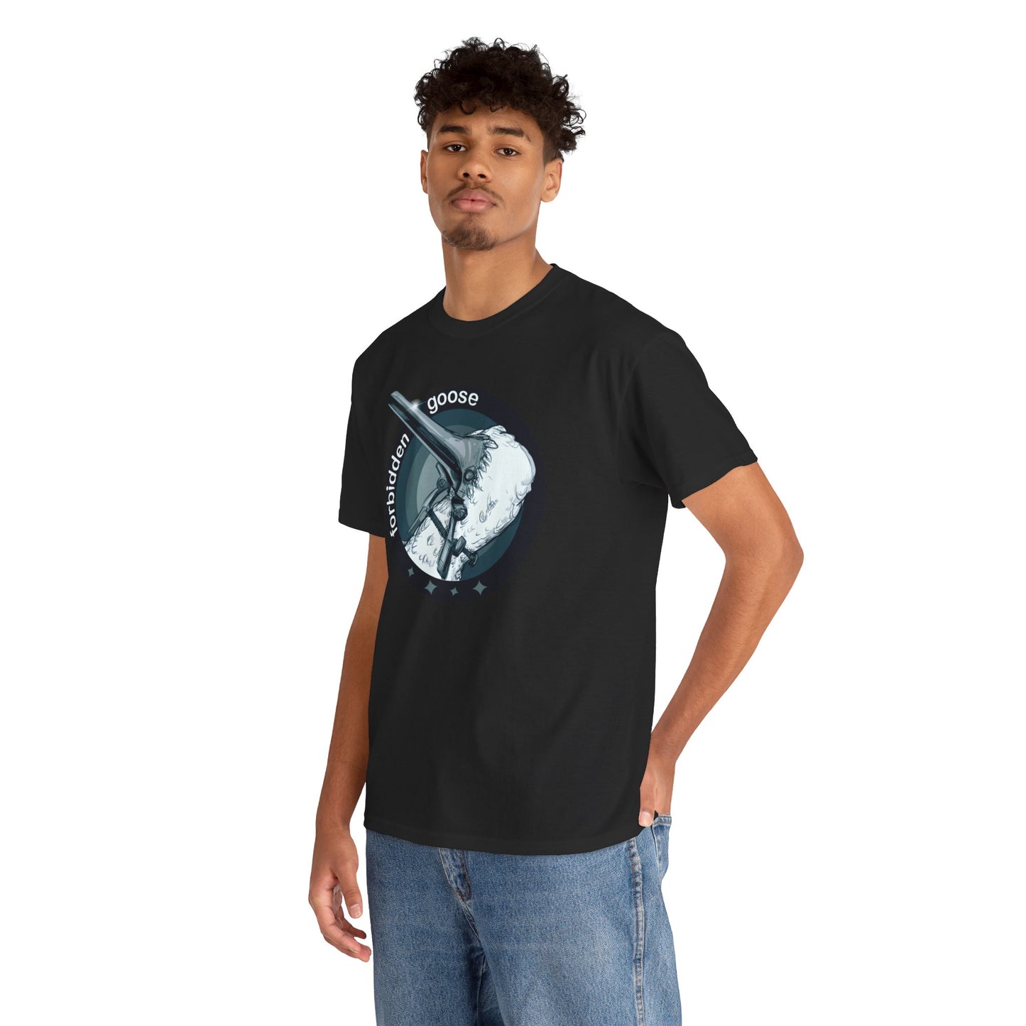 Forbidden Goose Unisex Heavy Cotton Tee