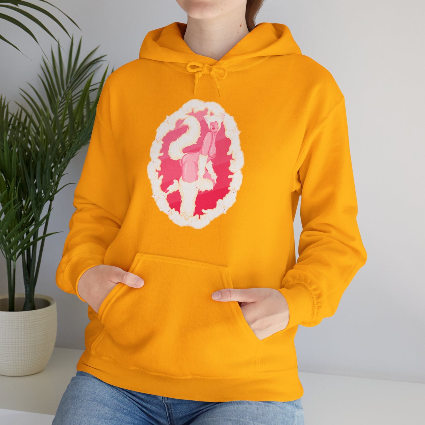 White Queen Unisex Heavy Blend Hooded Sweatshirt