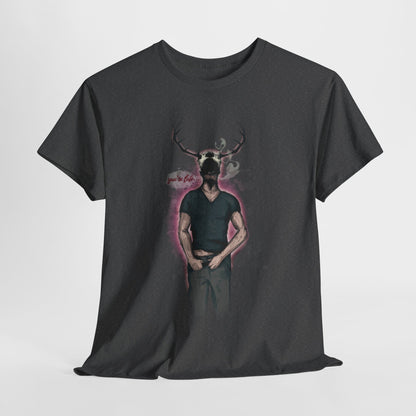 Deer Daddy Series 5: Youre Late Unisex Heavy Cotton Tee