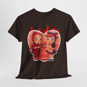 Love Is Hell Unisex Heavy Cotton Tee