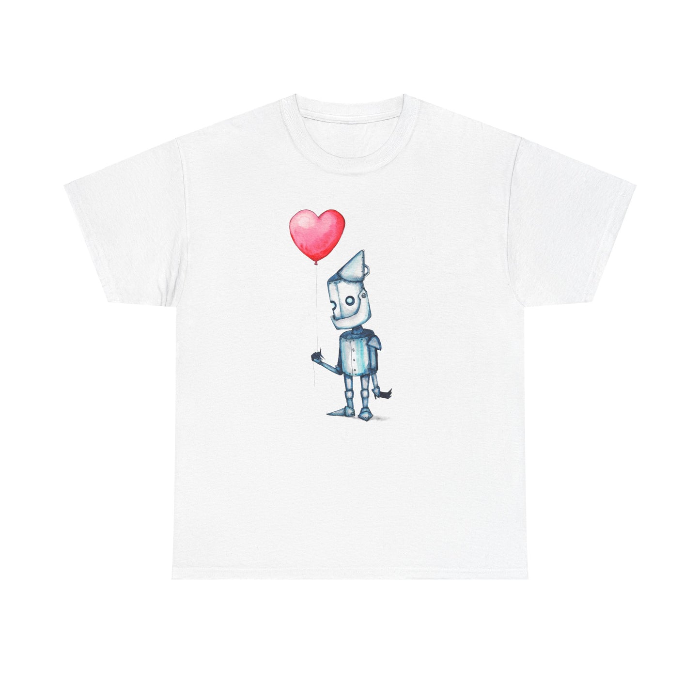 Tinman Gets A Heart Unisex Heavy Cotton Tee