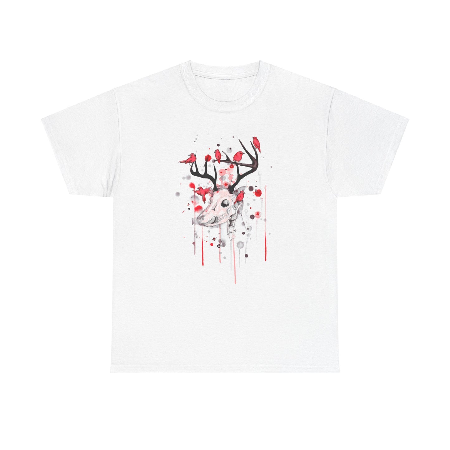 Cervidae Unisex Heavy Cotton Tee