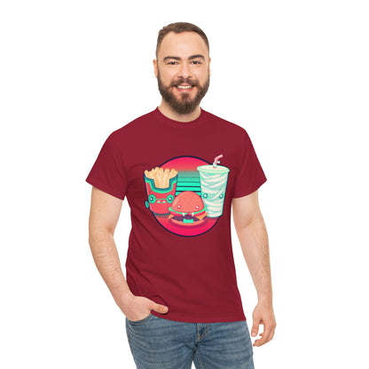 Spooky Fast Food Unisex Heavy Cotton Tee