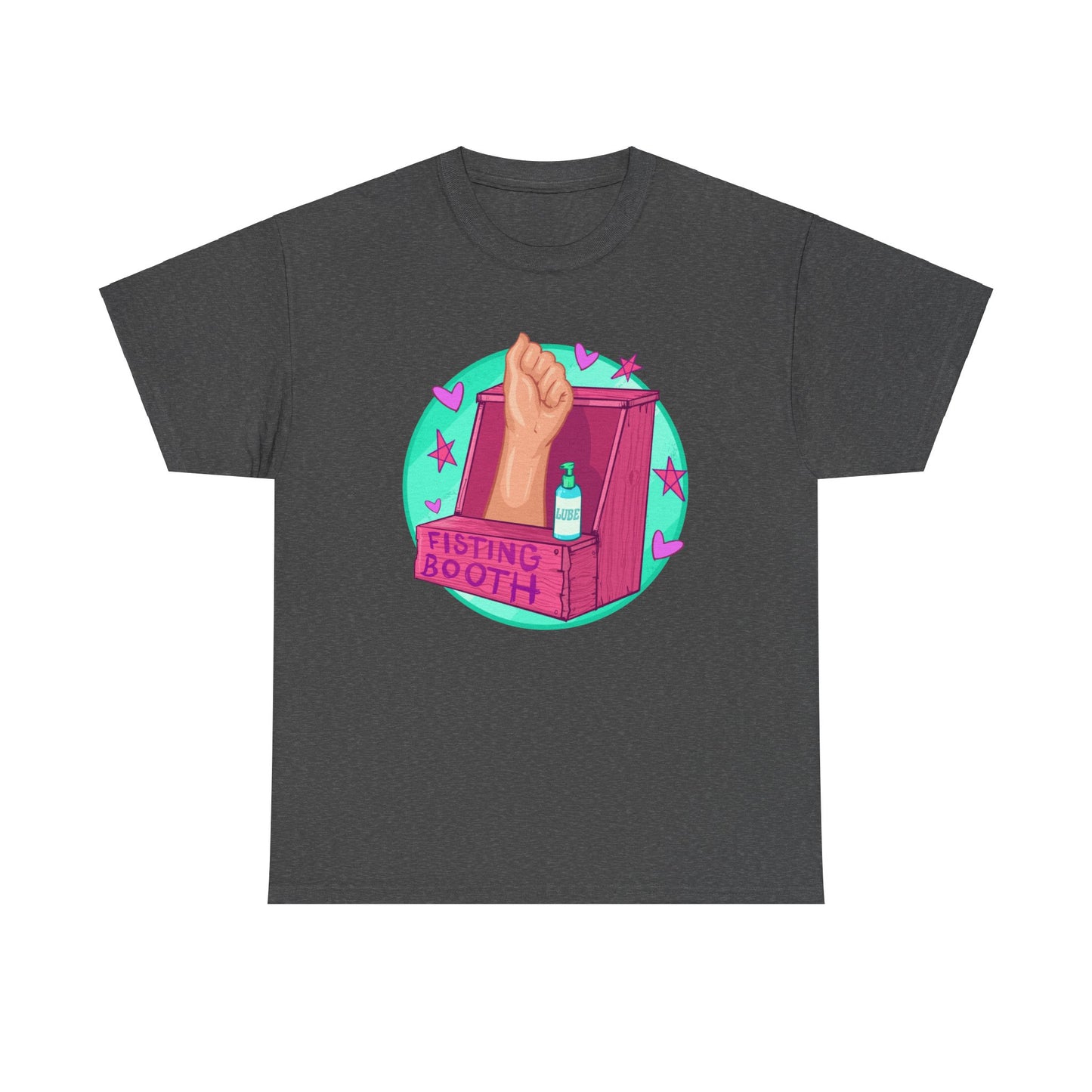 Fisting Booth Unisex Heavy Cotton Tee
