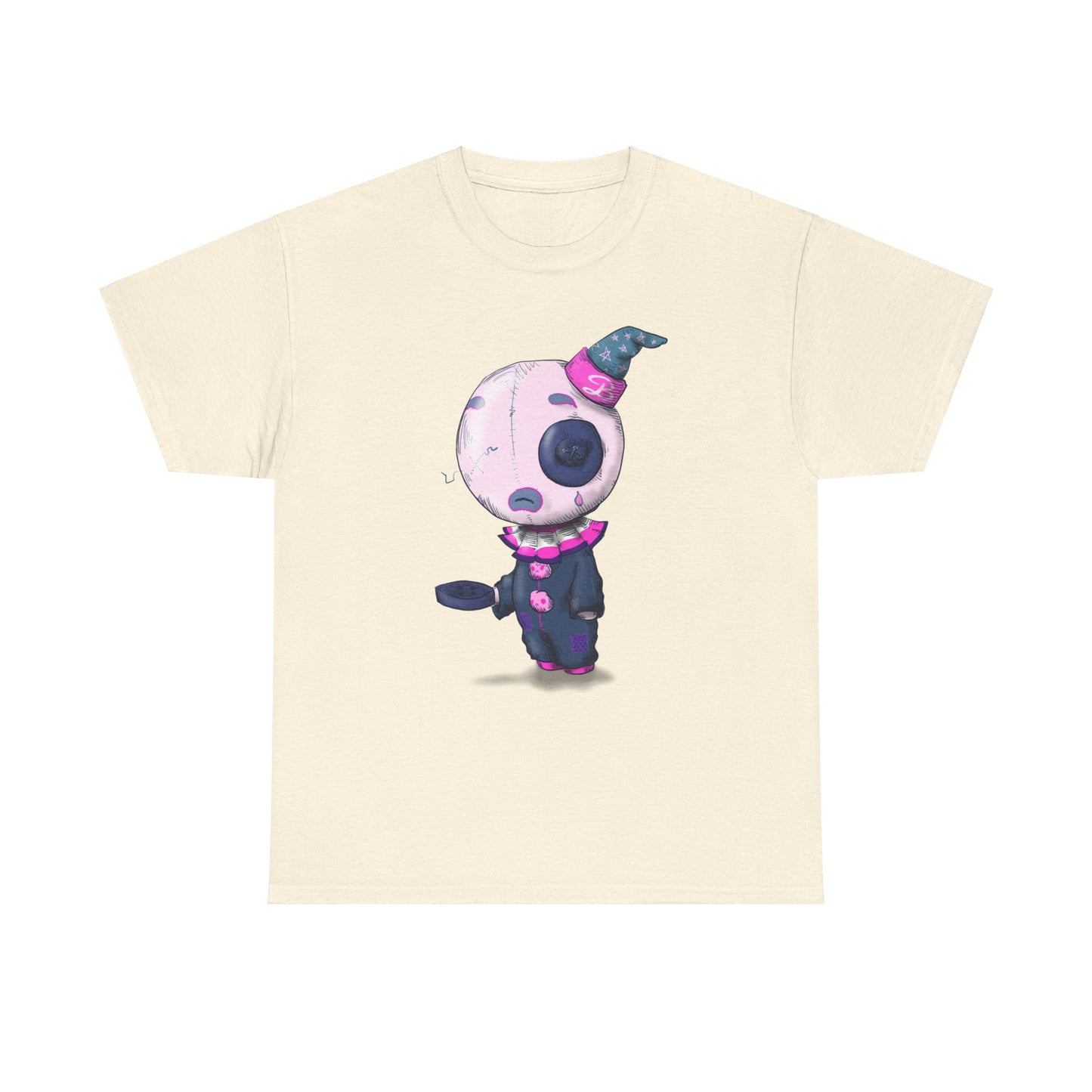 Buttons The Clown Unisex Heavy Cotton Tee