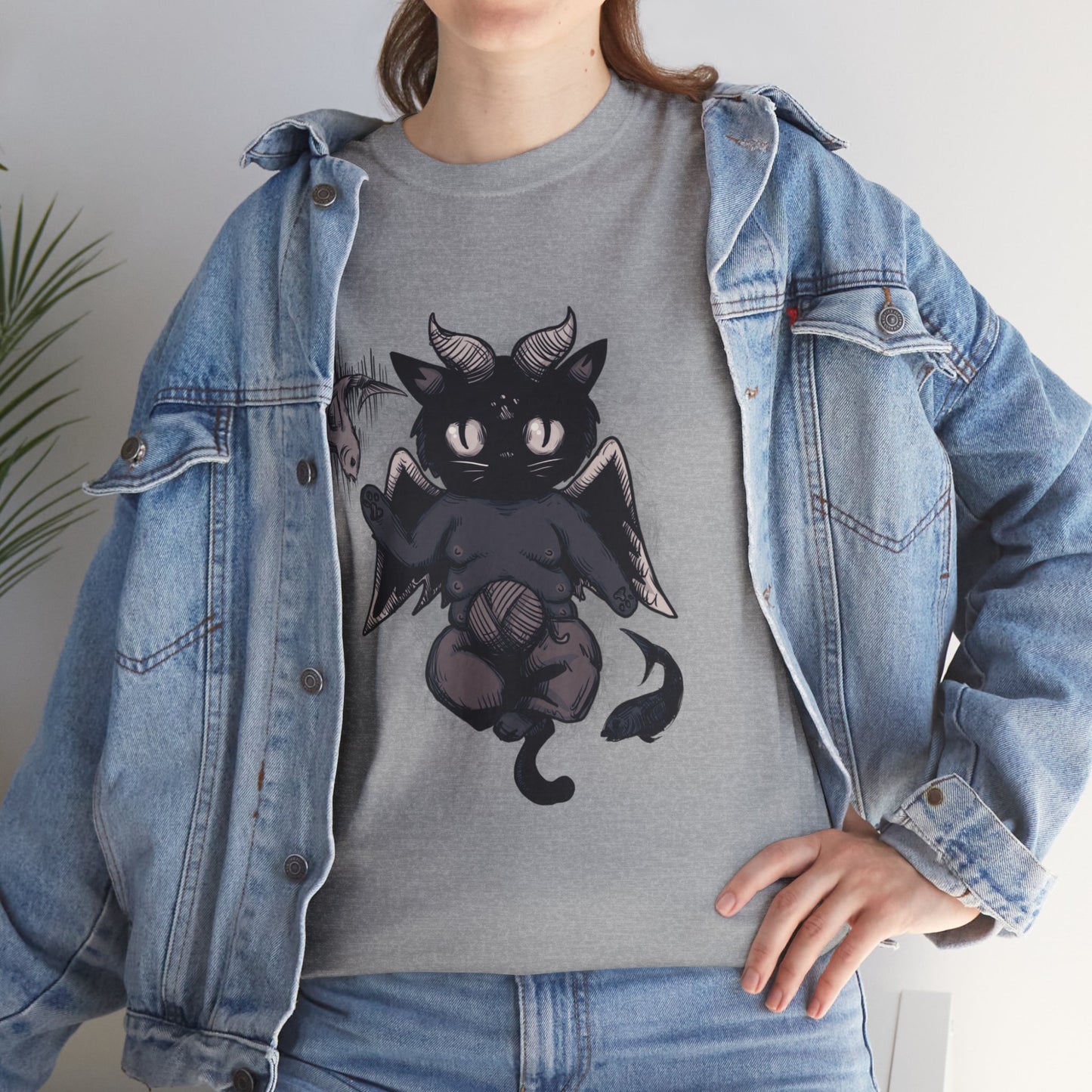 Baphocat Unisex Heavy Cotton Tee