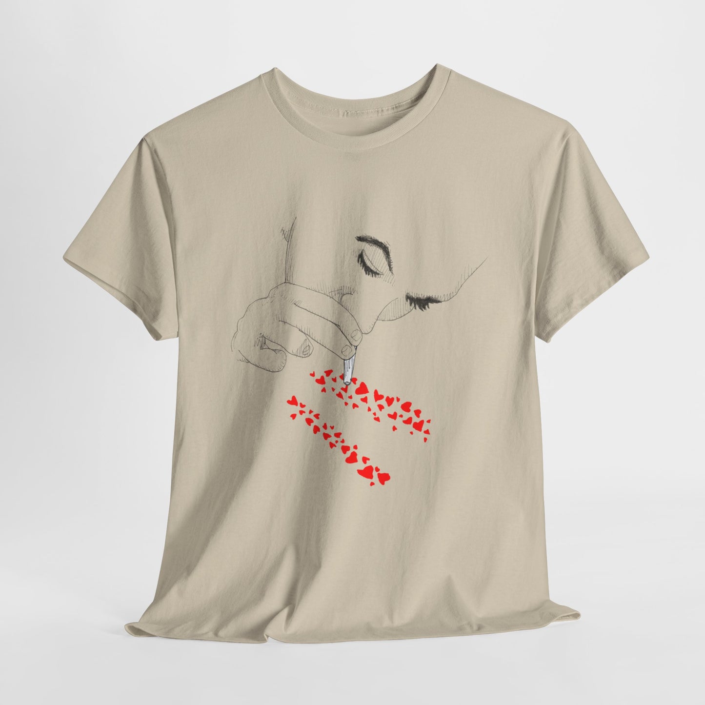 Love Addict Unisex Heavy Cotton Tee