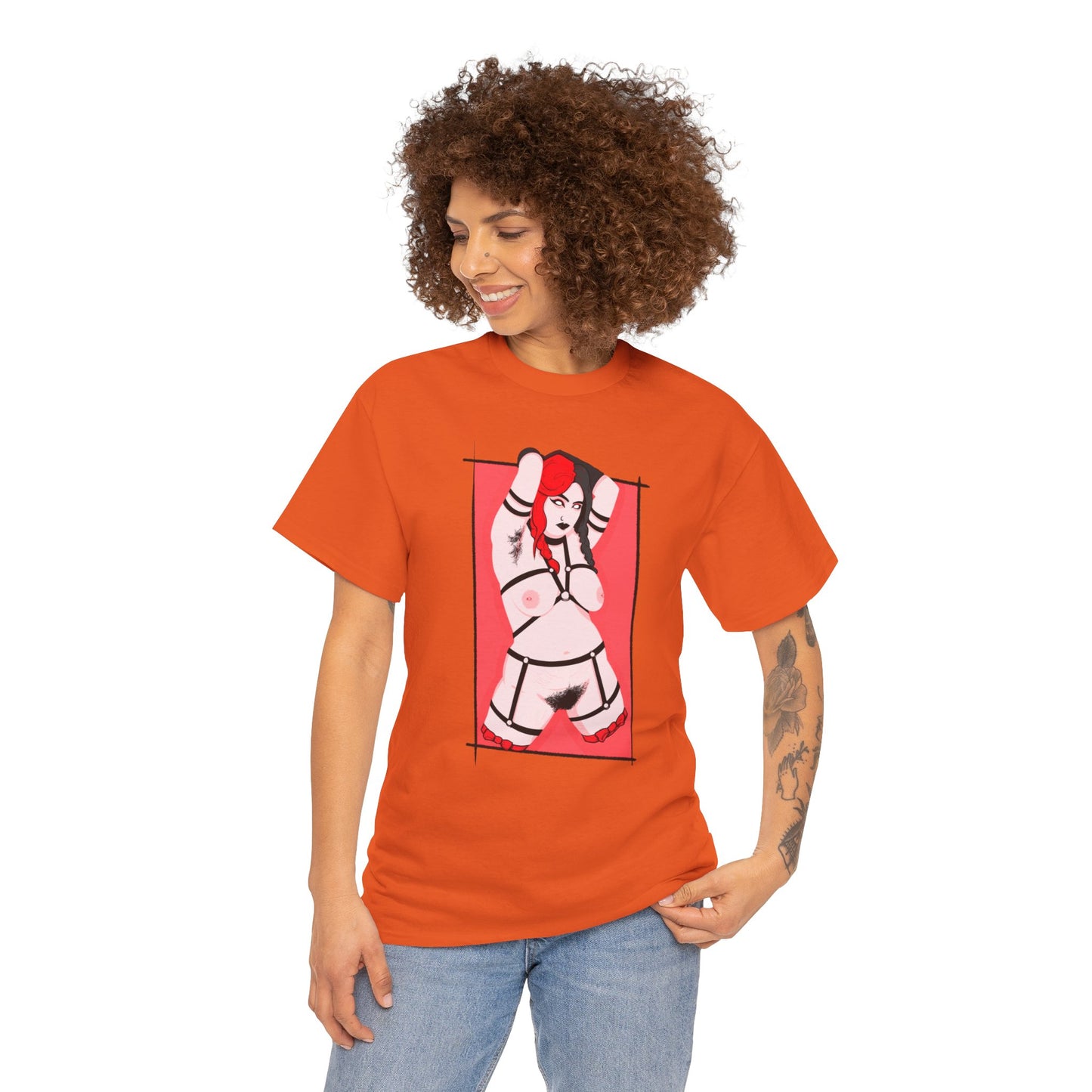 Natural Queen Unisex Heavy Cotton Tee