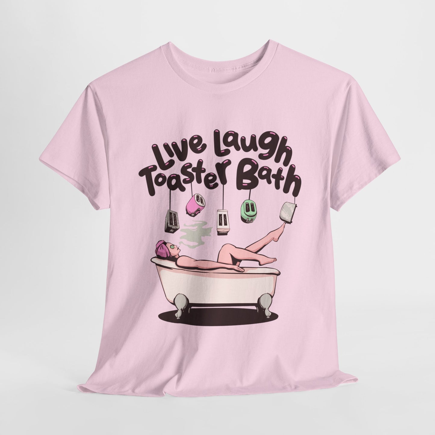Toaster Bath Unisex Heavy Cotton Tee