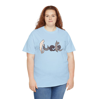 Sleeping Cats Unisex Heavy Cotton Tee