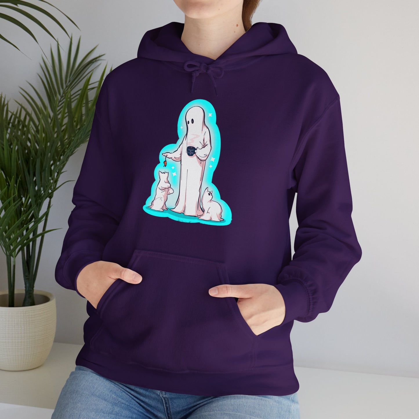 Happy Afterlife Unisex Heavy Blend Hooded Sweatshirt