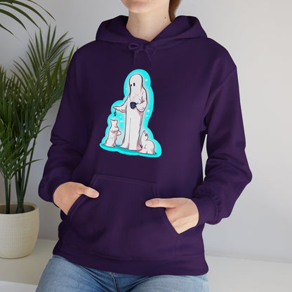 Happy Afterlife Unisex Heavy Blend Hooded Sweatshirt