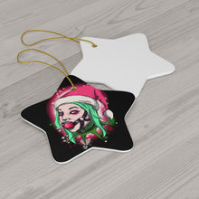 Santa Claus is Back In Town Ceramic Ornament