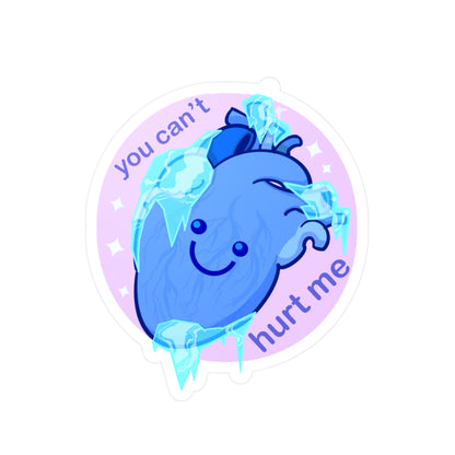 Cold Hearted Kiss-Cut Vinyl Decal