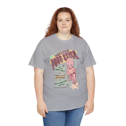 Baby's First Pogo Stick Unisex Heavy Cotton Tee