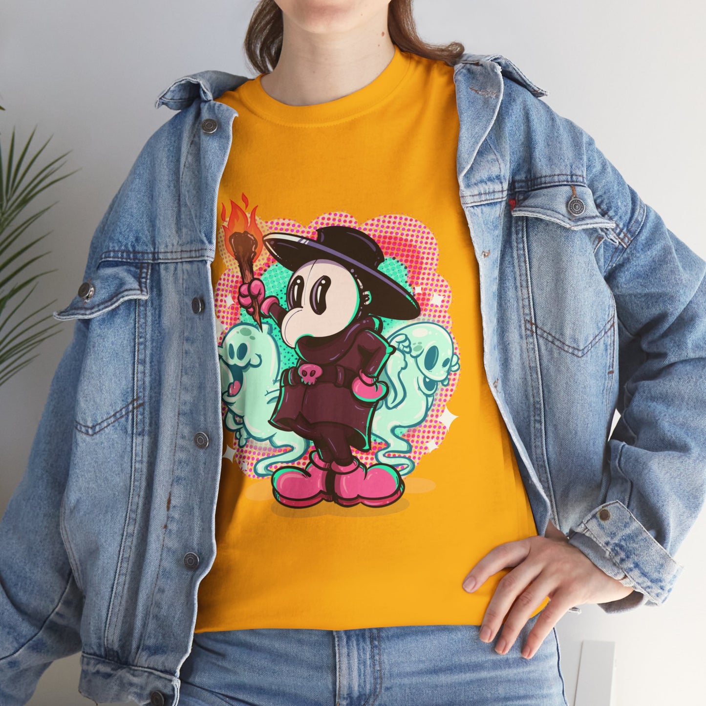 Rubber Hose Plague Doctor Unisex Heavy Cotton Tee