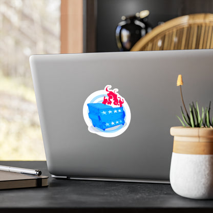 American Dumpster Fire Kiss-Cut Vinyl Decal