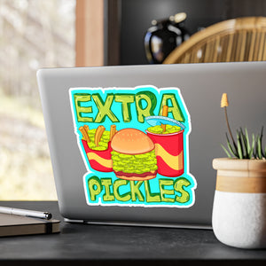 Extra Pickles Kiss-Cut Vinyl Decal