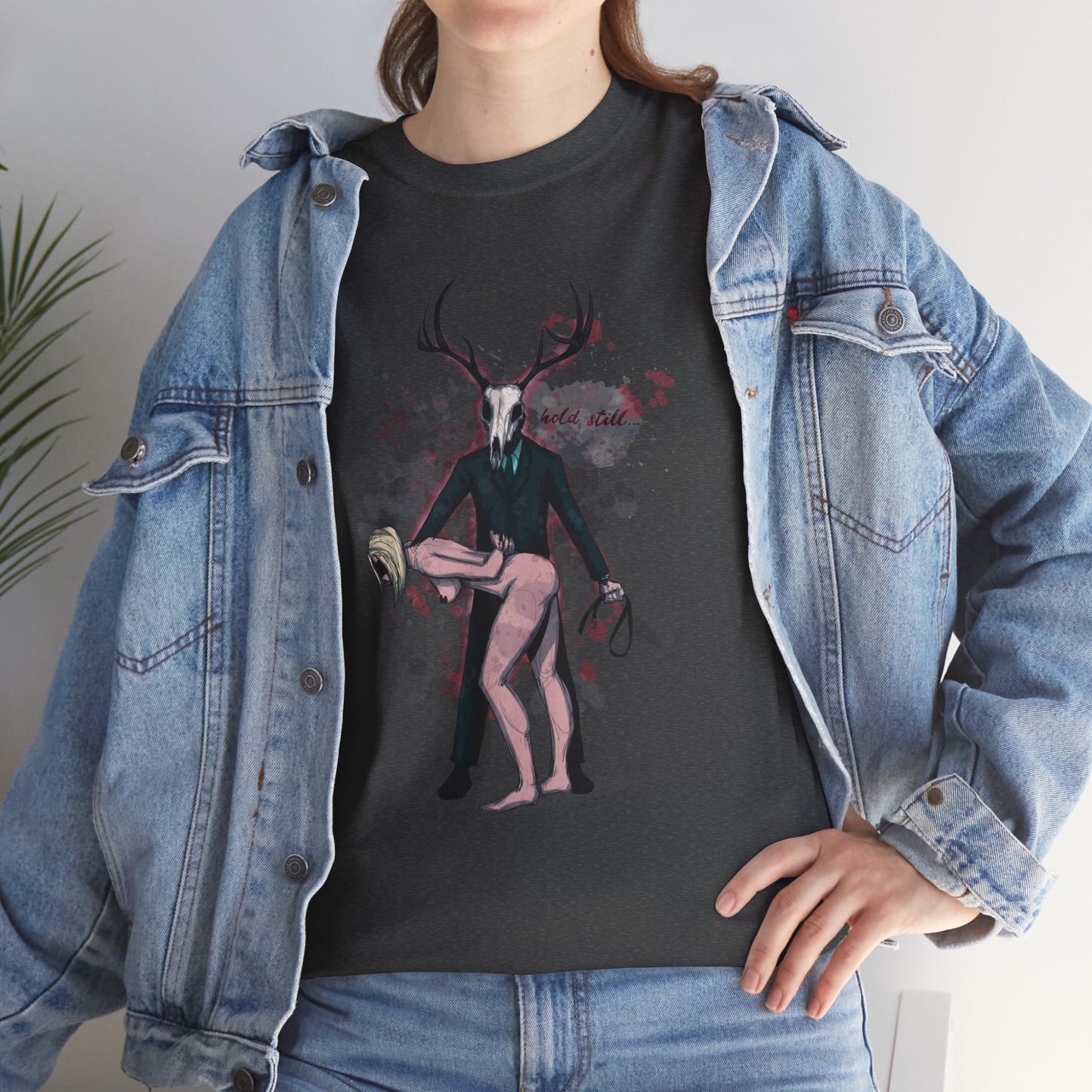 Deer Daddy Series 3: Hold Still Unisex Heavy Cotton Tee
