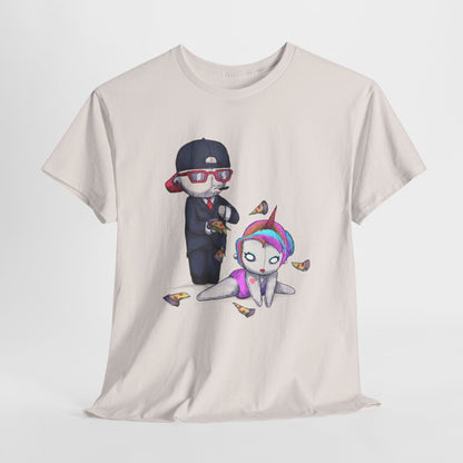 Unicorn Stripper Unisex Heavy Cotton Tee