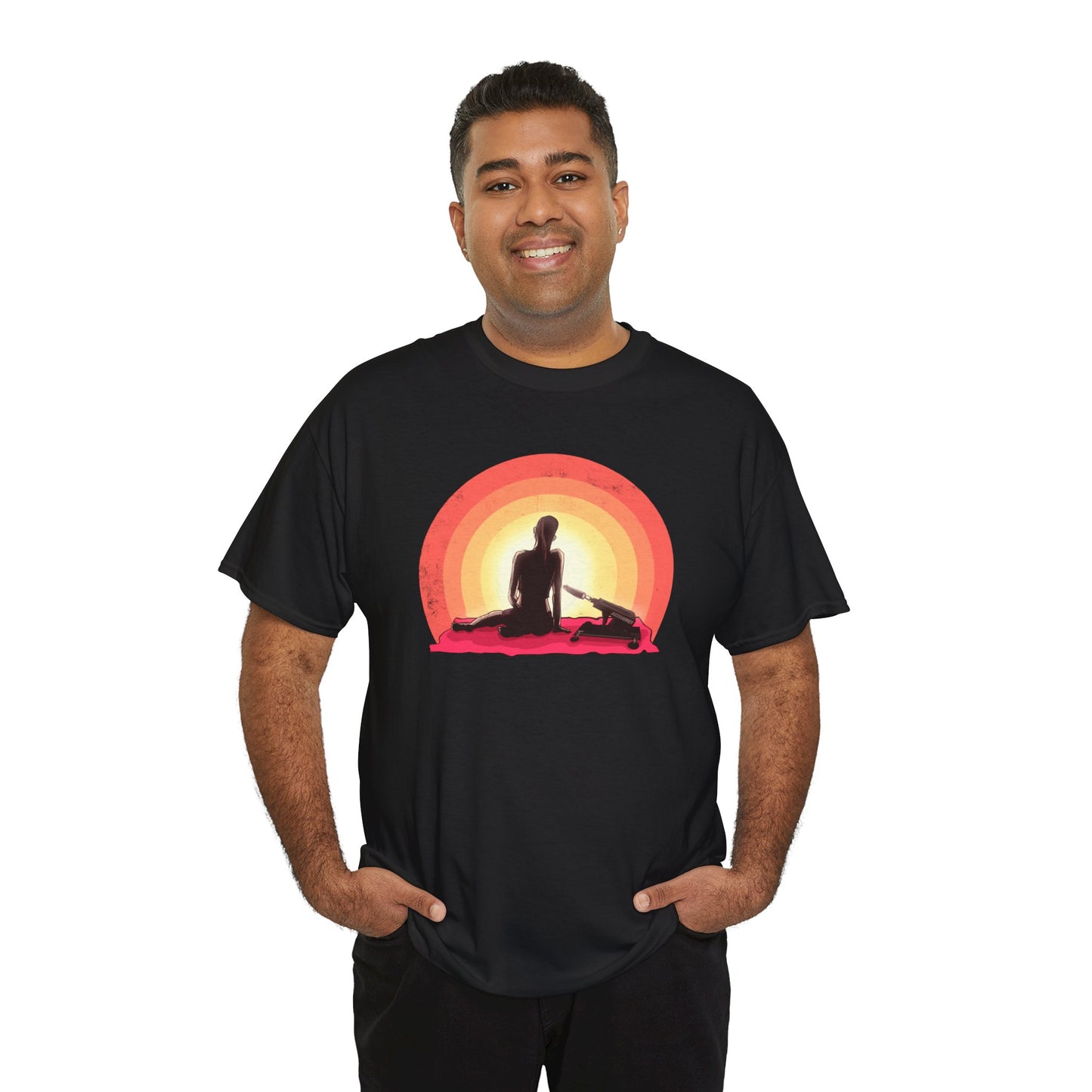 Sunset Unisex Heavy Cotton Tee