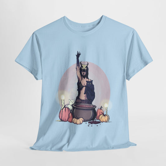Coffee Witch Unisex Heavy Cotton Tee