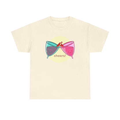 Cheers Unisex Heavy Cotton Tee