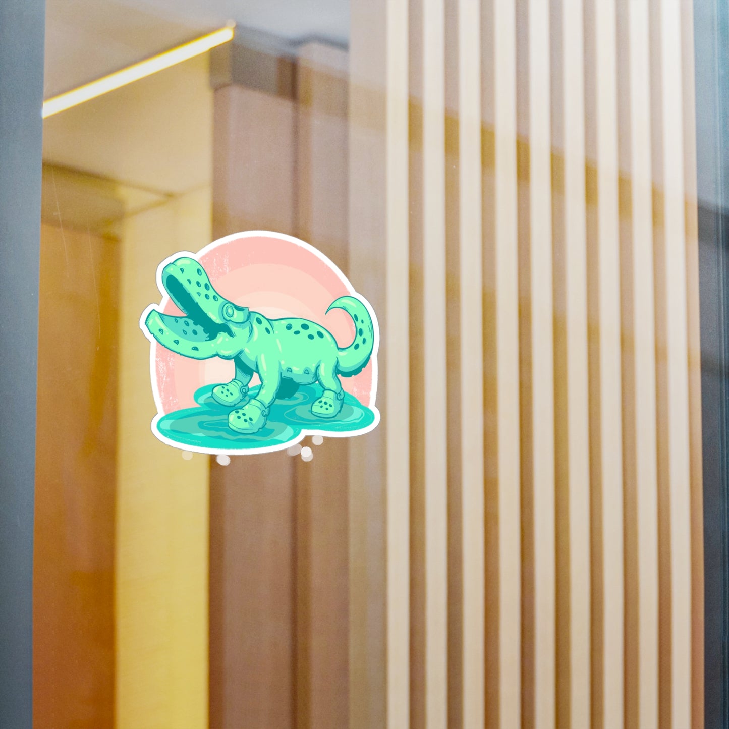 Croc Kiss-Cut Vinyl Decal