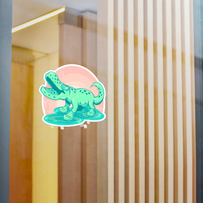 Croc Kiss-Cut Vinyl Decal