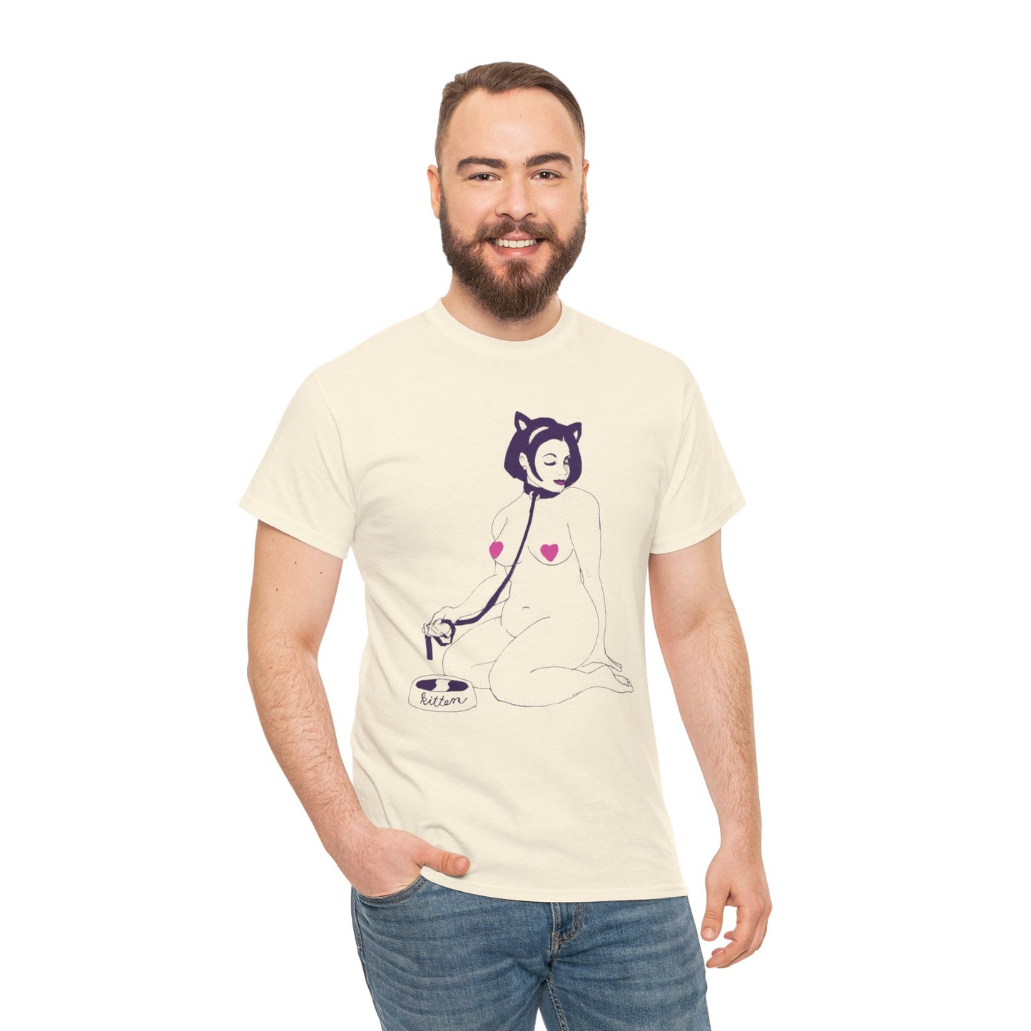 Kitten Unisex Heavy Cotton Tee