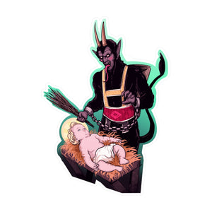 The First Krampus Kiss-Cut Vinyl Decal