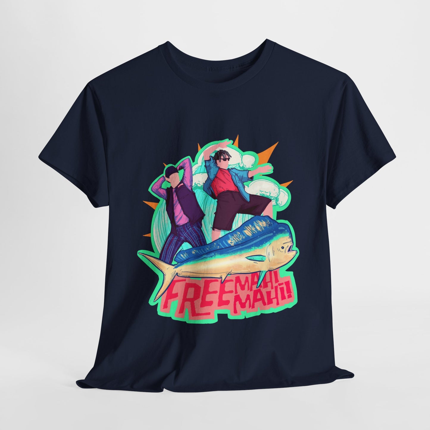 Free Mahi Mahi Unisex Heavy Cotton Tee