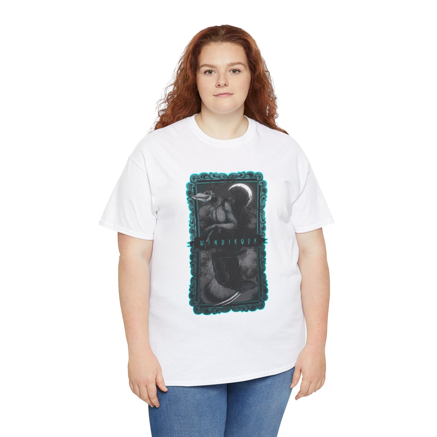 As Above So Below Wendigo Unisex Heavy Cotton Tee