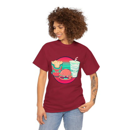 Spooky Fast Food Unisex Heavy Cotton Tee