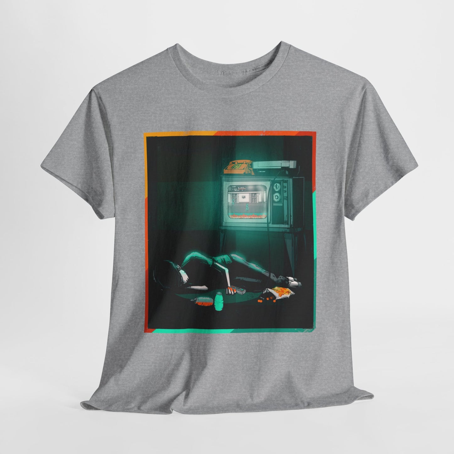 Long Night Unisex Heavy Cotton Tee