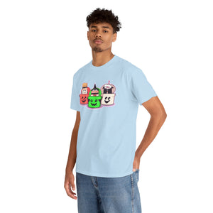 Spooky Fast Food Unisex Heavy Cotton Tee