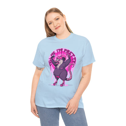 Pretty Opossum Unisex Heavy Cotton Tee