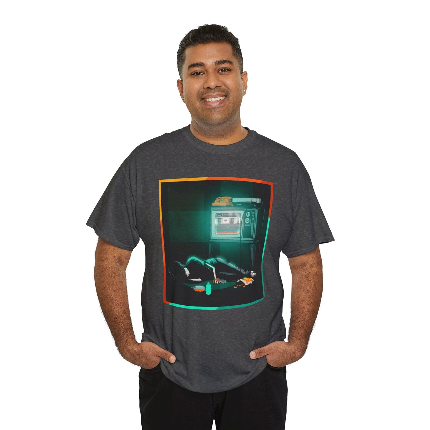 Long Night Unisex Heavy Cotton Tee