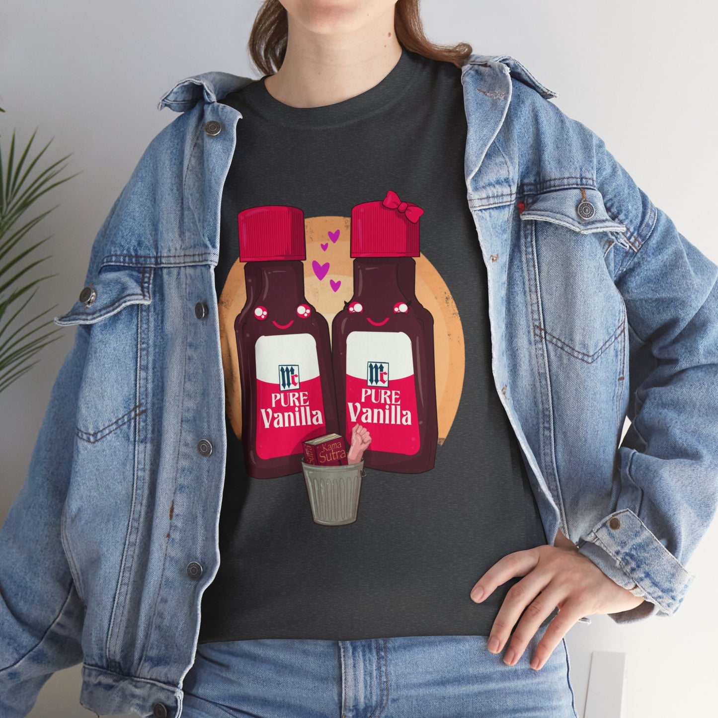 Vanilla Couple Unisex Heavy Cotton Tee