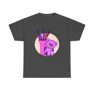 Valentines Bear Unisex Heavy Cotton Tee